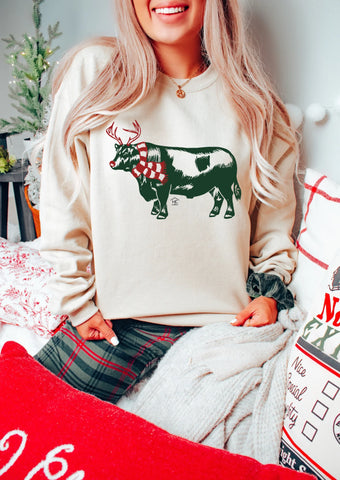 Women’s Mooey Reindeer Sweatshirt