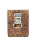 Nocona Ostrich Bifold Money Clip