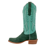 R. Watson Women’s Teal  Rough Out Boot