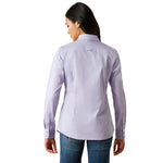 Ariat Ladies Team Kirby Sweet Lavender Stretch Shirt