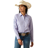 Ariat Ladies Team Kirby Sweet Lavender Stretch Shirt