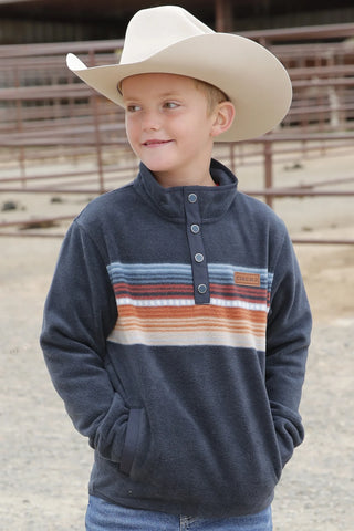 Cinch Boys Navy Pullover