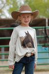 Cruel Girl Oatmeal Horse Tee