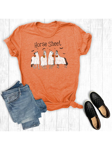 Bull Sheets Ghost Horse Tee