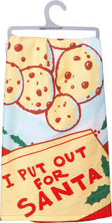 Dish Towel - I Put Out For Santa