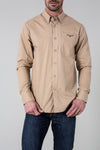 Kimes Ranch Men's Khaki Team Shirt