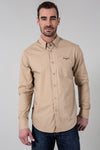 Kimes Ranch Men's Khaki Team Shirt