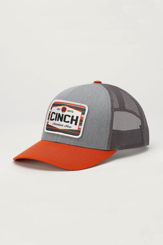 Cinch Hometown Hero Cap- Orange & Gray