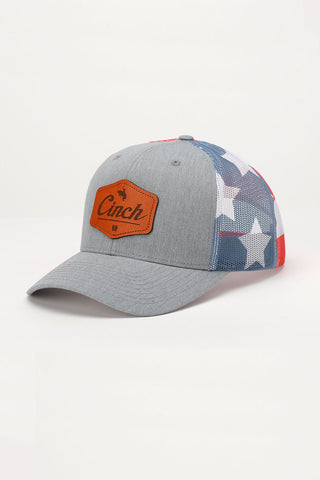 Cinch Gray Stars & Stripes Cap