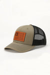 Cinch Gray Old Glory Cap-Loden/Black