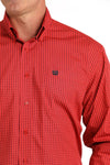 Cinch Men's Red Money Print Shirt