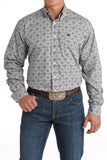 Cinch Men's Brown Medallion Print Shirt