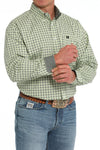 Cinch Men's Lime Medallion Print Shirt