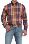 Cinch Men’s Vintage Plaid Shirt