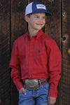 Cinch Boy's Money Print Shirt