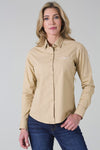 Kimes Ranch Women’s Khaki Team Shirt