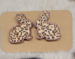 Leopard Bunny Earrings