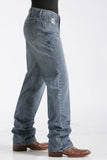 Cinch Men's White Label Jeans-Medium Stone