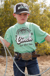 Cinch Boy's American Pride Green Tee