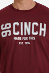 Cinch 96 Burgundy Tee