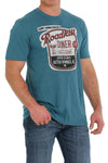 Cinch Vintage Roadkill Diner Teal Tee